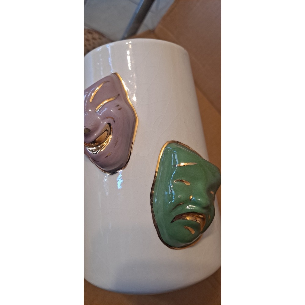 Hand Made Ceramic Mardi Gras Mug Krewe Of Kaa Cee 1985 Covington, LA RJ/A85 - Picture 7 of 7
